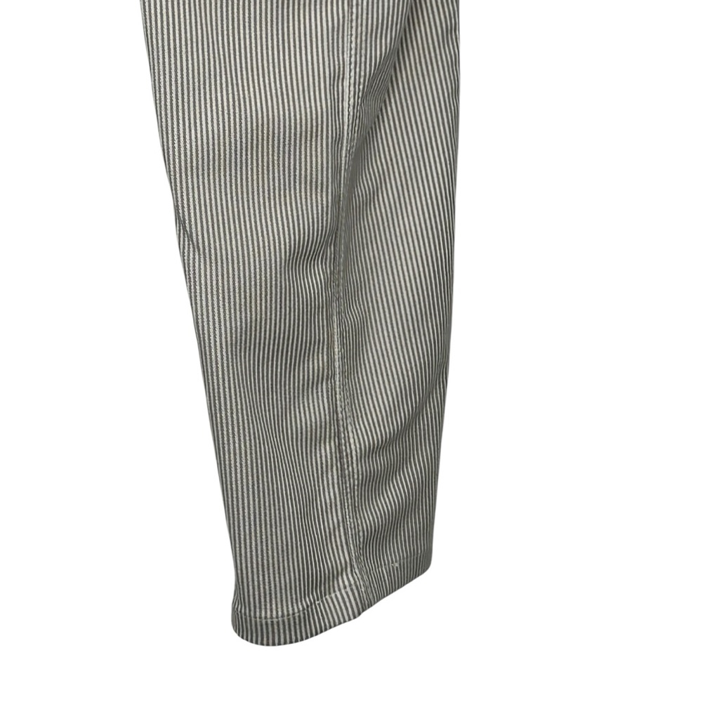 Chico's Pants Striped The Ultimate Fit Flatters Slims Size 2 (12) NEW - Picture 6 of 16